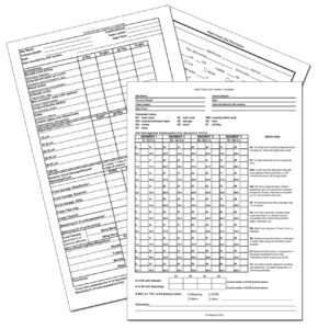 Reef Check Underwater Data Sheet Set